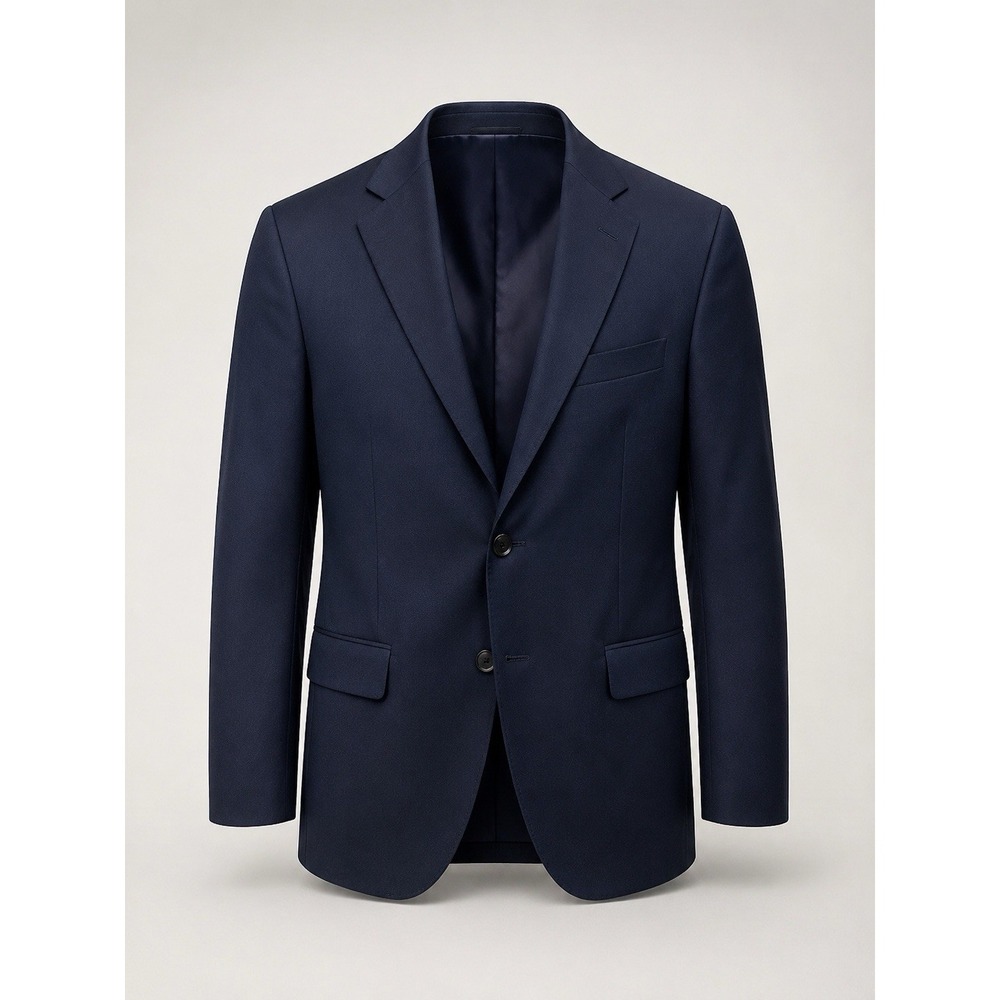 Suitsupply Napoli Mens 38R Blazer Navy VBC Super 110s Wool Sport Coat Italy